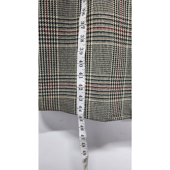 Hudsons Rockham Men's Classic Houndstooth Plaid Long Coat, Size42L, In Tan Multi - Picture 5 of 14